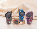 Fashion Water Milan women's waterproof quartz watch with 33mm dial and stainless steel strap