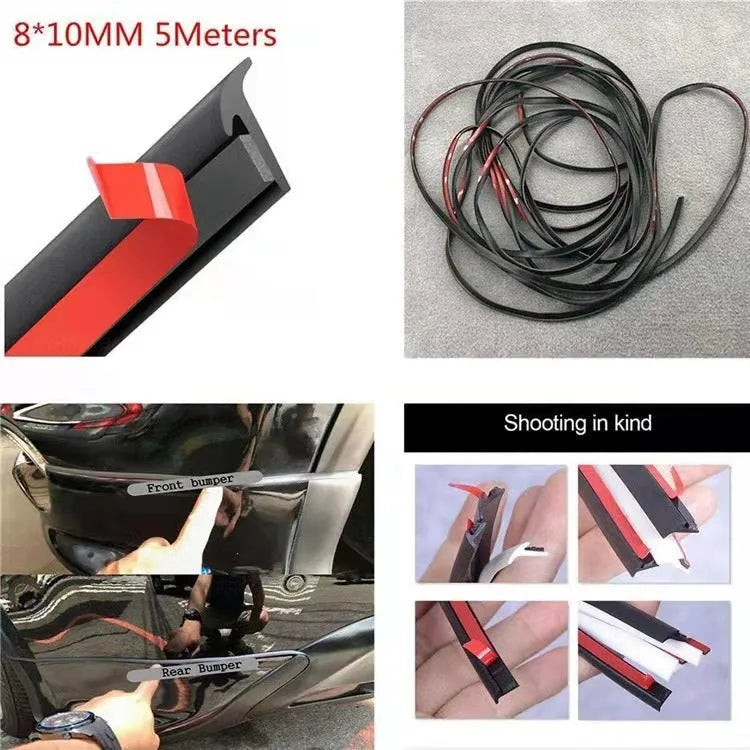 Black TPE rubber seal strip for automotive gap filling and decorative trim applications