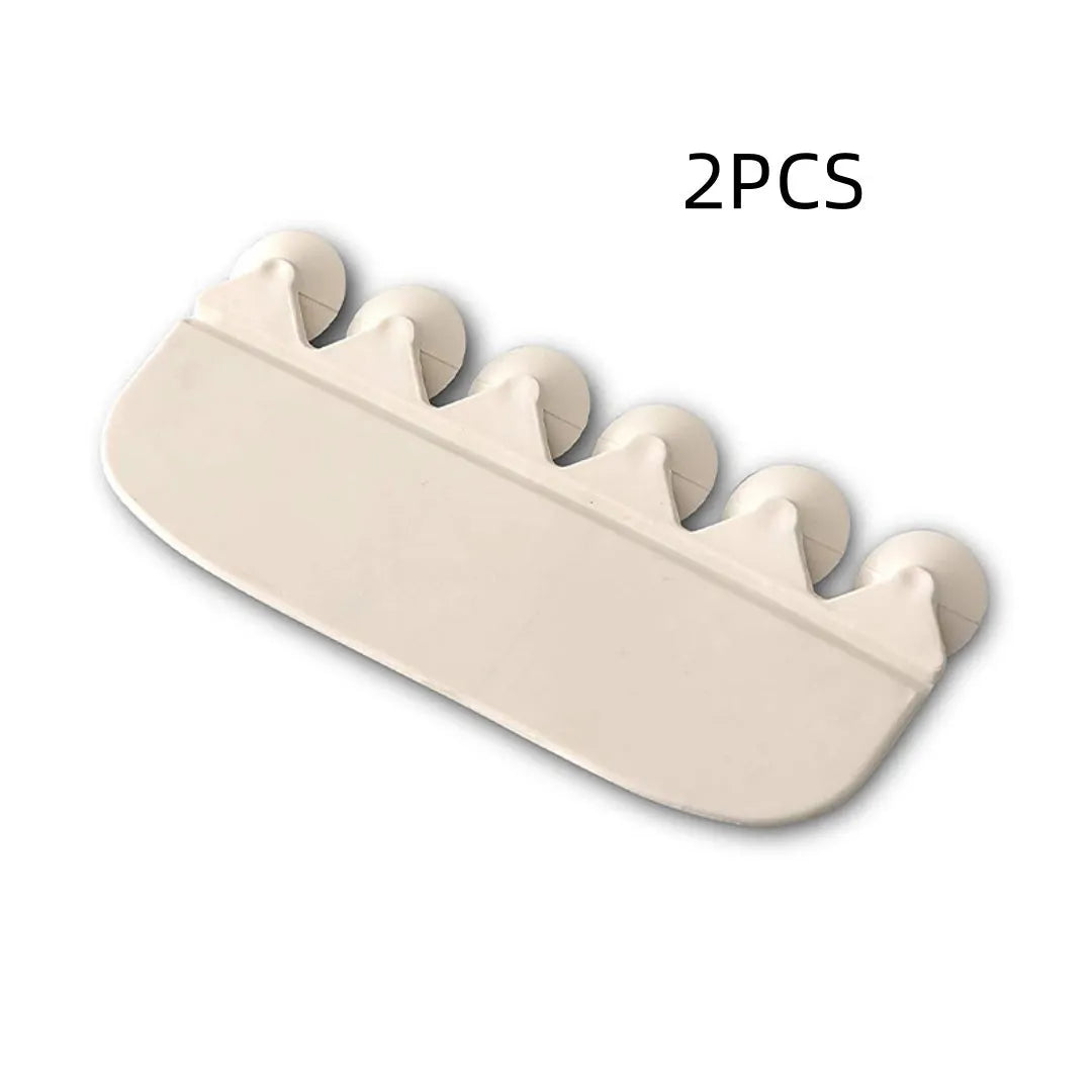 White PVC urine blocking board for children's toilet training to prevent splash mess