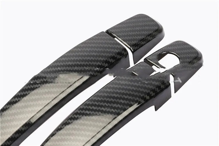 Carbon fibre handle decoration for Opel Vauxhall Astra H/J 2004-2015 vehicles in classic cruze colour