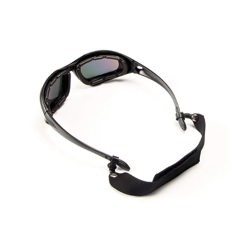 Tactical polarized sports sunglasses with PC lenses and full rim frame for outdoor cycling