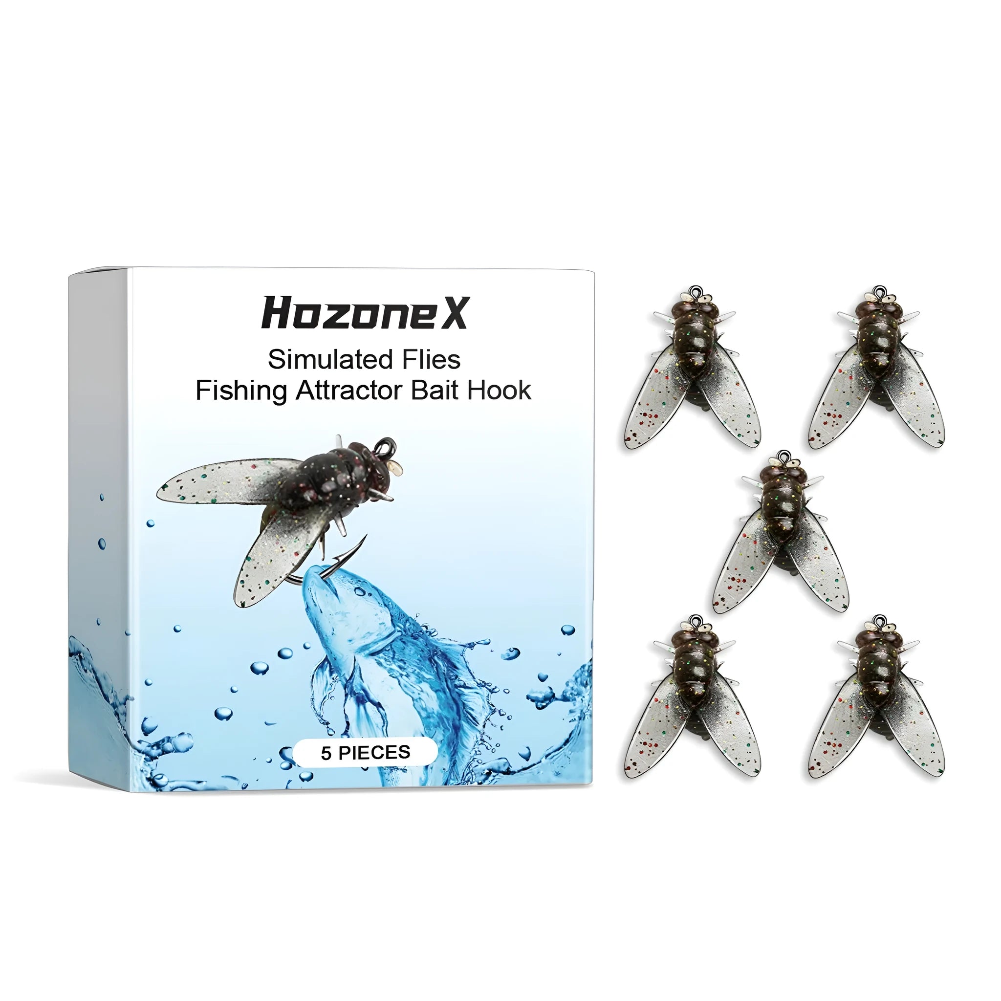 Soft bait biomimetic insect lure for trout and panfish fishing, 1.5cm size, TPR silicone material