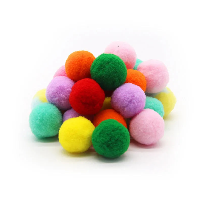 30cm pet toy firing gun with soft plush balls for interactive dog and cat play