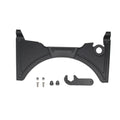Black BMW R1250GS motorcycle cockpit fairing replacement kit for compatible GS adventure models