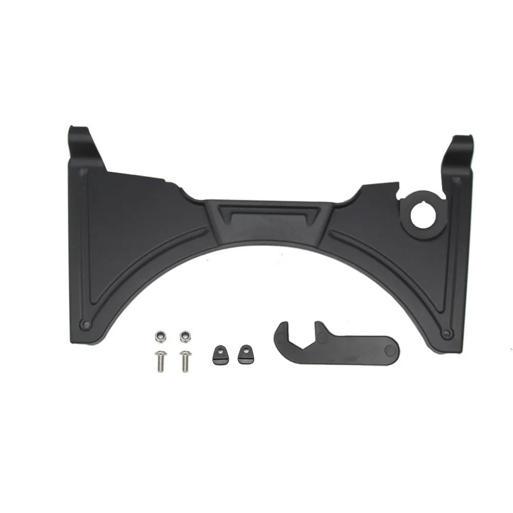 Black BMW R1250GS motorcycle cockpit fairing replacement kit for compatible GS adventure models