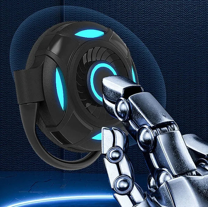 Black Bluetooth gaming earphones with hanging ear design and USB charging cable
