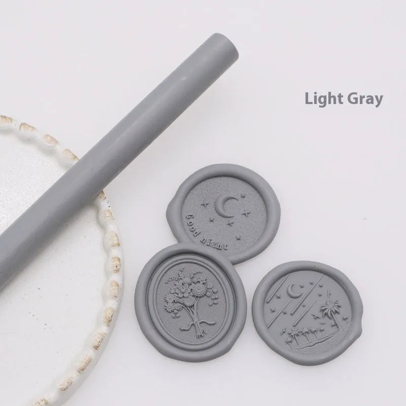 Round wax sealing stick 11mm x 13mm for paint gun envelope sealing