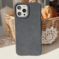 Degradable wheat straw fibre phone case for iPhone in rear cover style