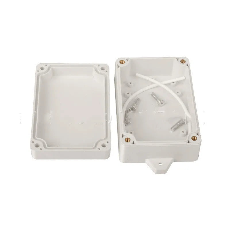 F4B-1 black ABS plastic waterproof instrument enclosure for electronics.