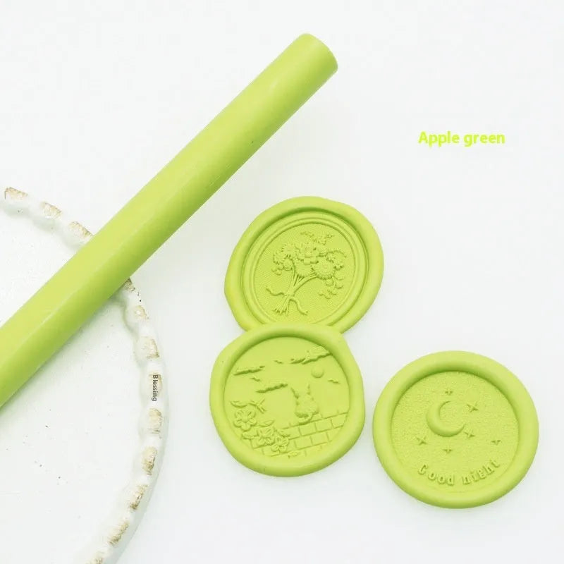 Round wax sealing stick 11mm x 13mm for paint gun envelope sealing