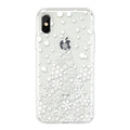 Christmas snowflake elk TPU phone case for iPhone with cartoon design, blue flower colour option