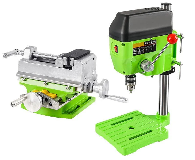 Bench drilling machine with 240W power output and AC power supply for workshop use