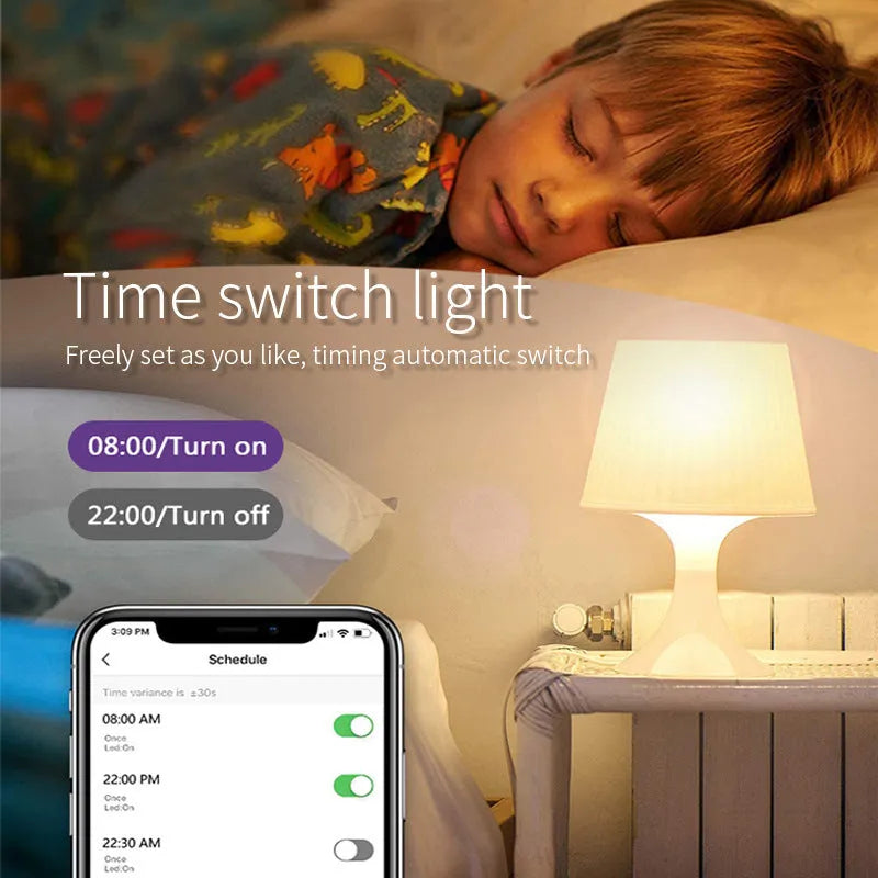 GU10 smart LED spotlight bulb with Wi-Fi and RGBCCT colour changing capabilities