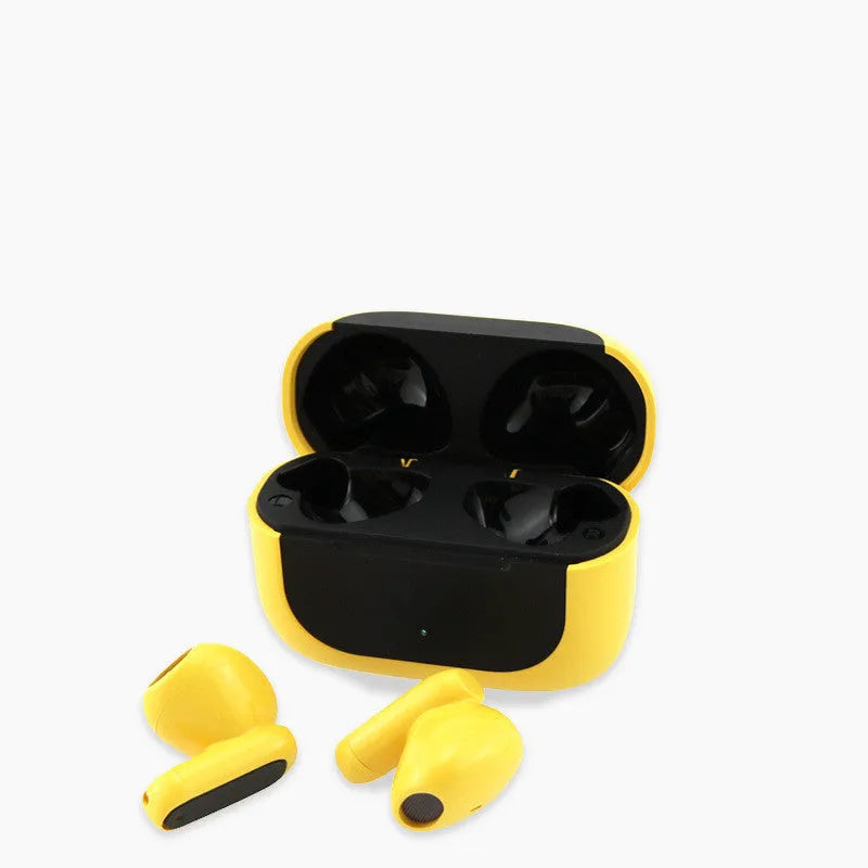 Jerry mouse cartoon wireless Bluetooth headphones in black, white, or yellow colours