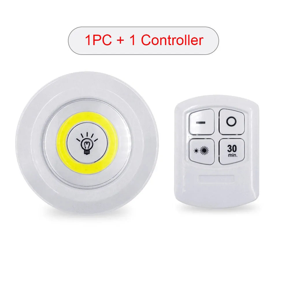 Dimmable LED light box set with remote control, three night lights, 5W cold warm white