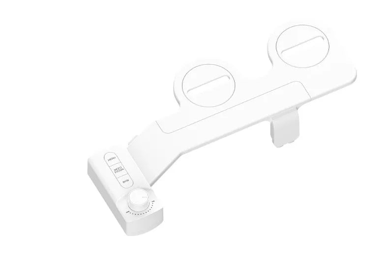 Pure white button wash butt-lifting tool with removable nozzle and split detachable design