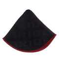 Canvas dust cover for racing seat gear head in multiple colours, showing Bride and Recaro standard options.