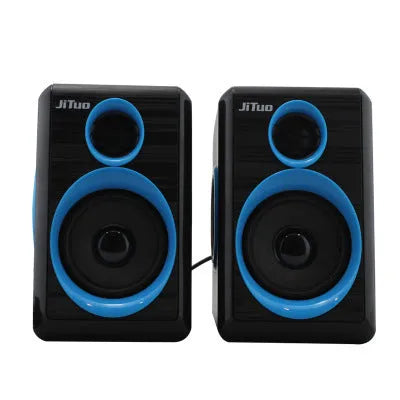 USB cable speaker with 3.5mm audio plug and random colour