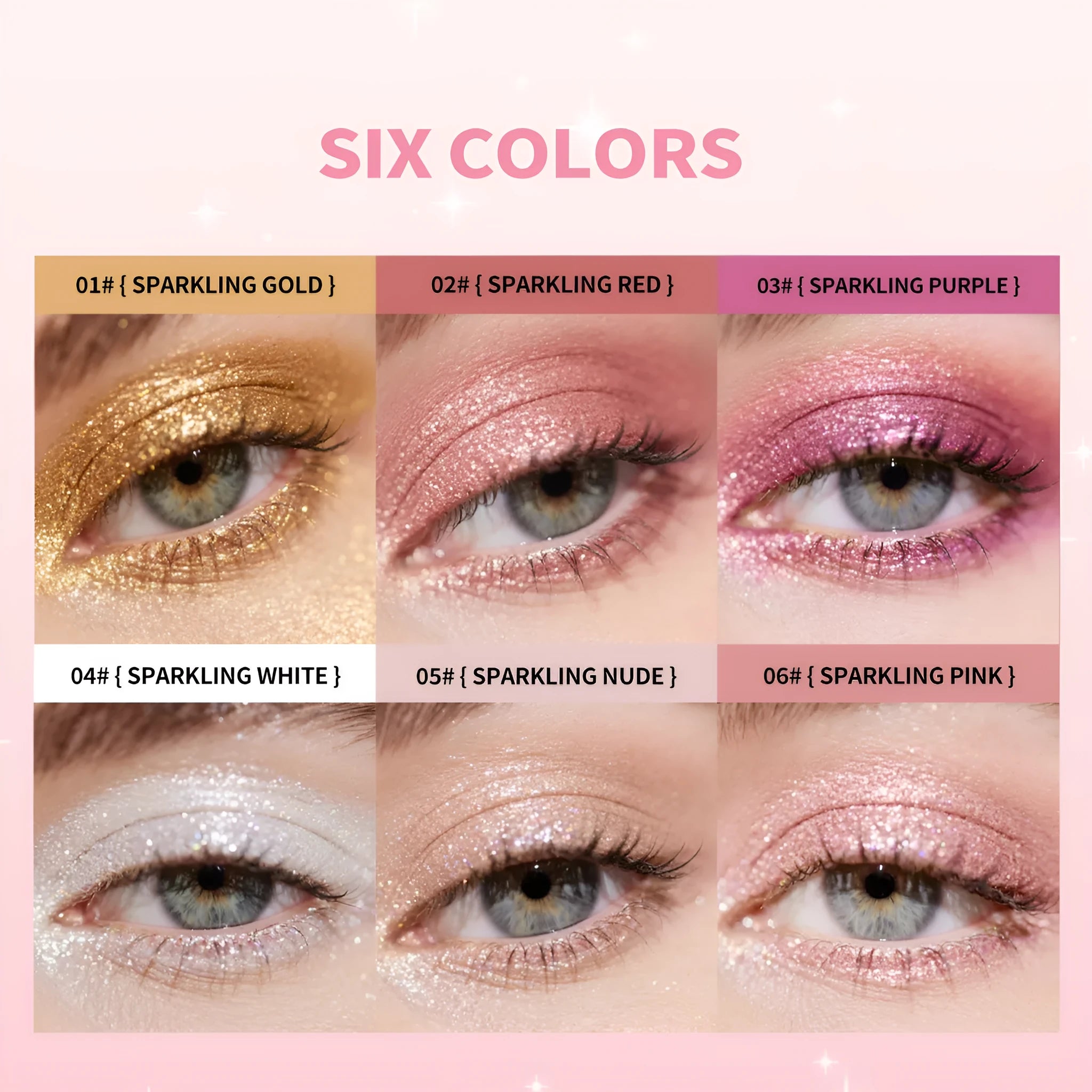Repair Highlight Jelly Eye Shadow Stick 3g in six colour options for brightening skin