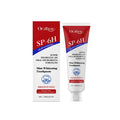 120G tube of mint toothpaste showing ingredients including calcium carbonate and hydroxyapatite
