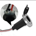 Yacht anchor light ring socket with stainless steel pole and ABS plastic housing