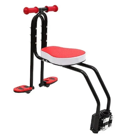 Child seat for bicycle and car steel pipe frame black colour