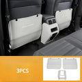 Three leather anti-kick pads for Mitsubishi Outlander Special interior protection
