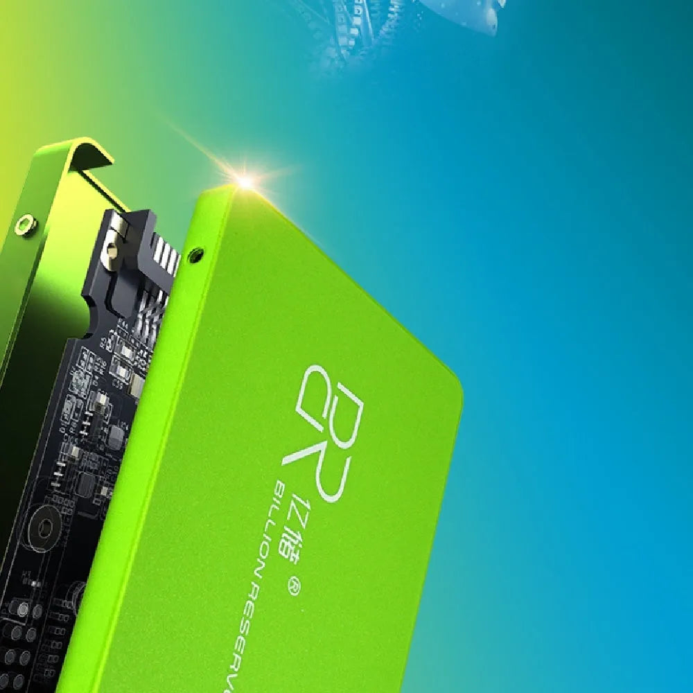 Black personalised desktop notebook solid state drive with SATA3.0 interface and 2.5-inch form factor