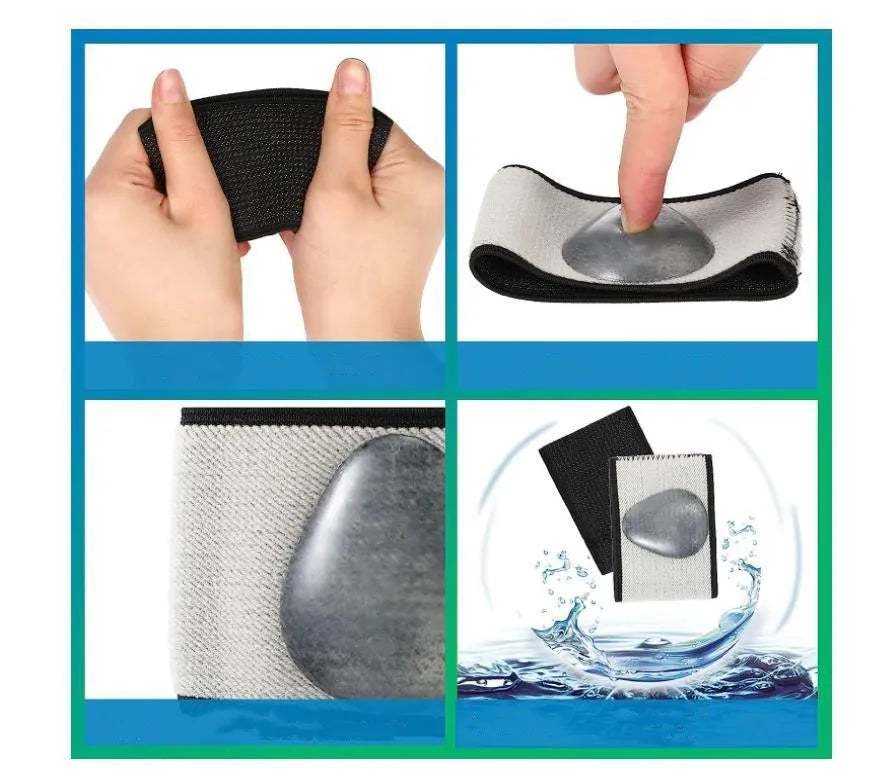 PU elastic arch support foot bandage for flat feet in ordinary and heart pad styles