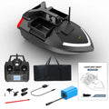 V020 GPS remote control fishing boat with black or luminous yellow hull and handbag