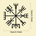 13x13cm square vinyl sticker with vegetarian no charm design for car windows and notebooks
