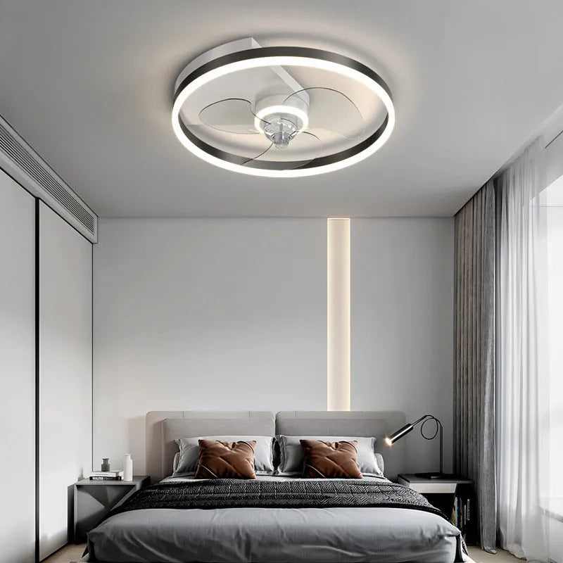 Nordic style modern simple iron ceiling lamp for children's room with LED light source