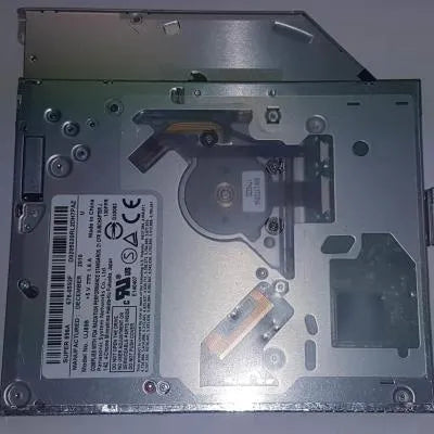 Silver aluminium MacBook Pro 13-inch superdrive optical disc drive with SATA connector
