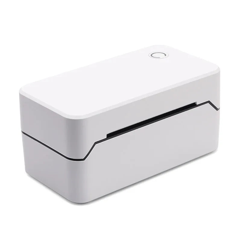 Thermal Express TDL401H compact Bluetooth and USB thermal printer on a desk