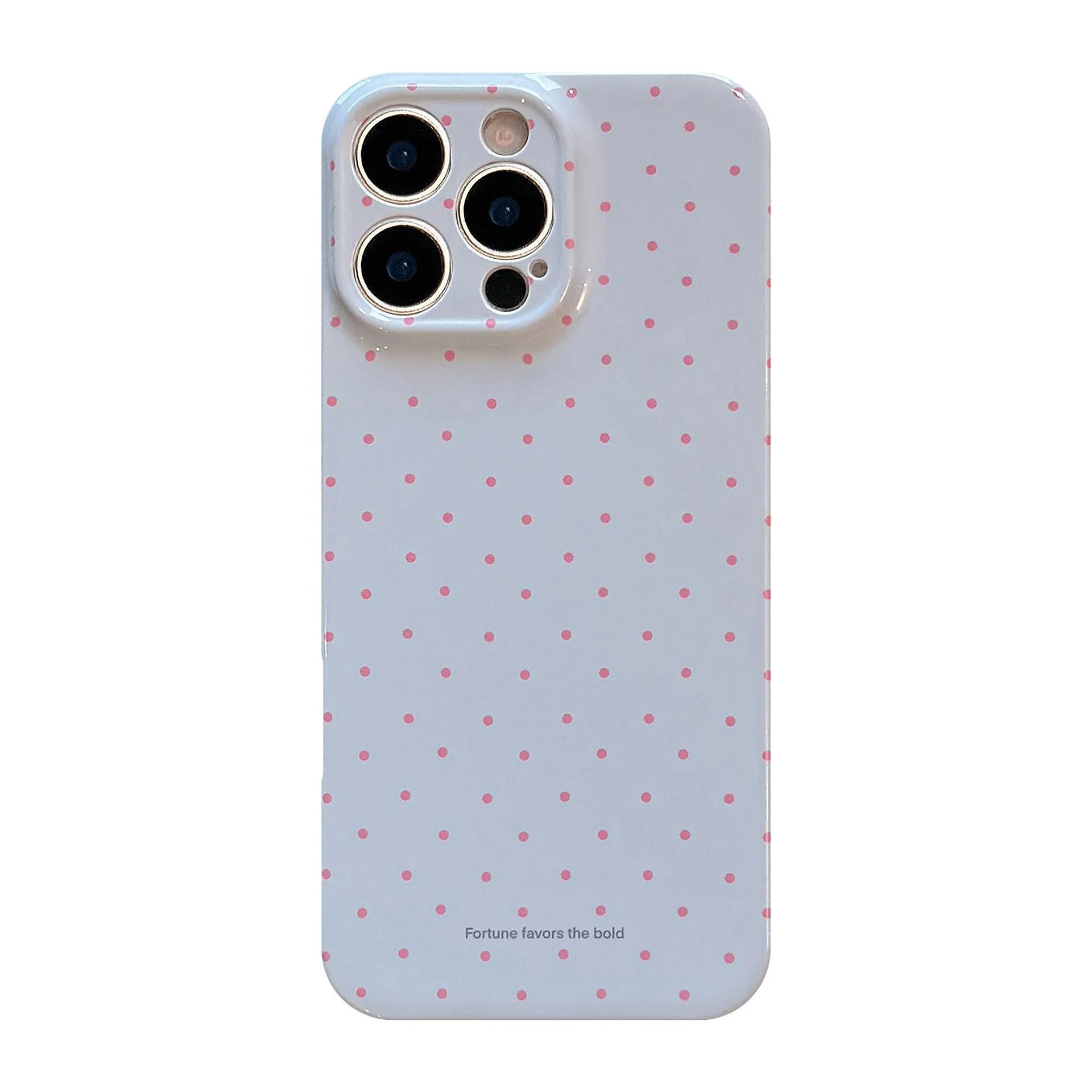 Soft TPU phone case with wavelet dot pattern for iPhone, available in pastel colours