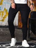 Man wearing retro wash stretch slim fit five-quarter length jeans in blue with zipper and five-pocket design