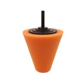 Car wheel cone polishing sponge grinding head 80mm diameter 6mm bore for hub and handle polishing