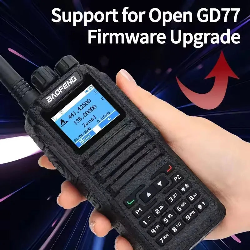 DM-1701 digital interphone dual time slot handheld radio with lithium battery