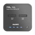 MAIWO K3016 M.2 SSD hard drive dock cloning station with data cables and power adapter