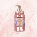 Sakura shampoo, conditioner and cherry blossom shower gel set, three 500ml bottles