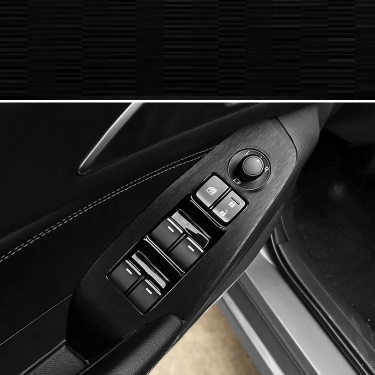 Car interior decorative film sticker kit for centre console and trim modification