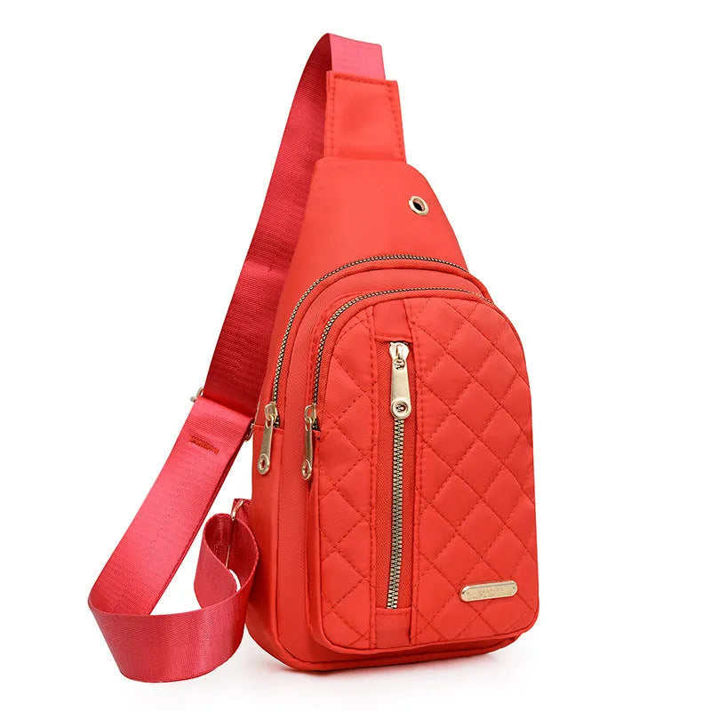 Oxford cloth crossbody chest bag in multiple colour and style options