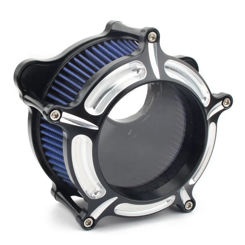 Aluminium air filter suction retrofitting accessories for 300mm filters in multiple colour options