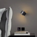 Copper wall lamp in modern style with gold or black finish options