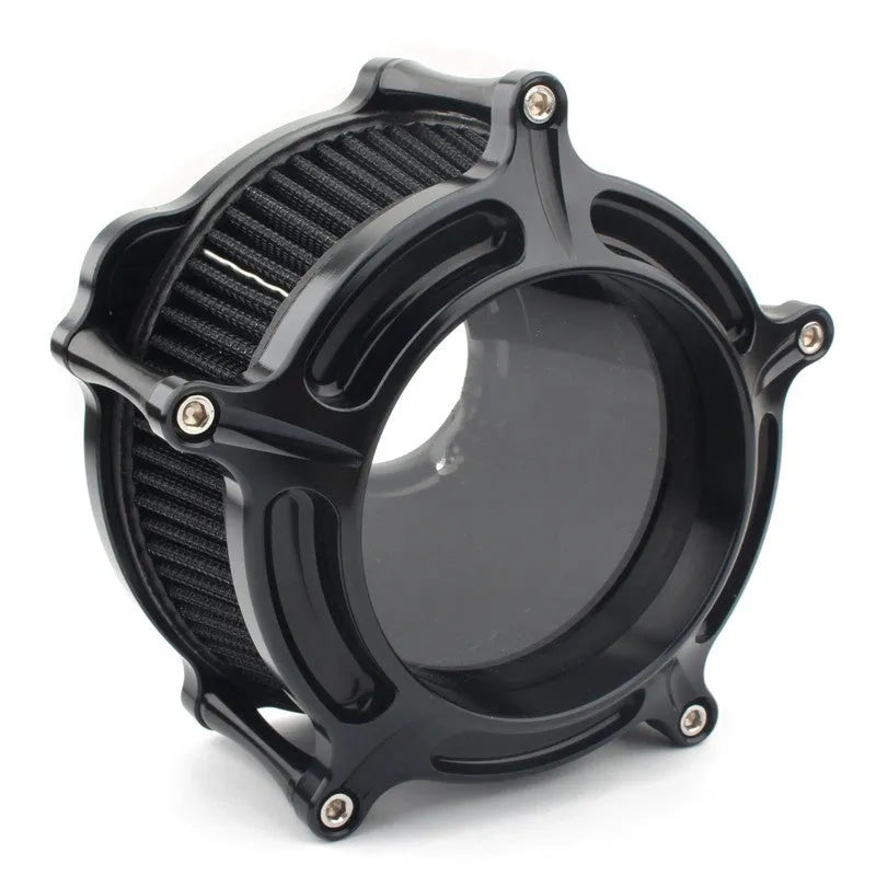 Aluminium air filter suction retrofitting accessories for 300mm filters in multiple colour options