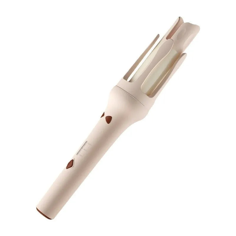 White brand automatic hair curler with 32mm barrel and choice of plug adapters