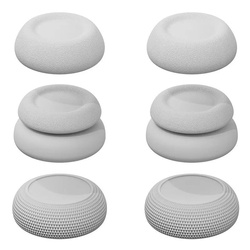 PS5 Portal silicone joystick caps mushroom-shaped black purple white 6 pack