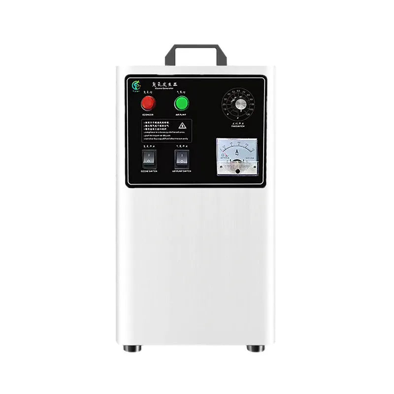 Ozone generator for fruit and vegetable treatment with 20g/h output and air-cooled system