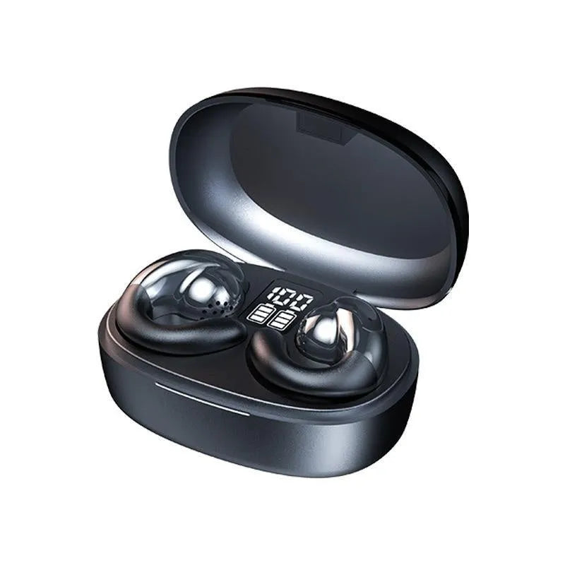 S29 wireless Bluetooth headset binaural non in-ear sports style digital display black