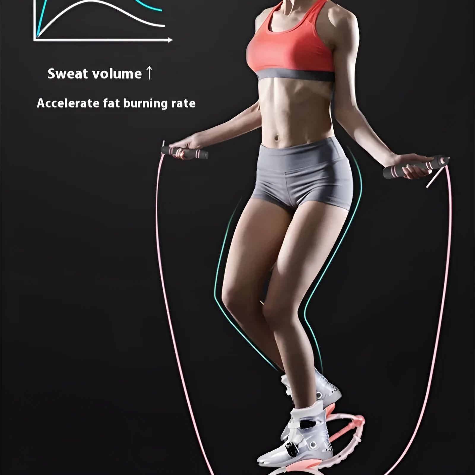 TPU sports bouncing shoes in multiple colours like pink silver and all black for running and dance.